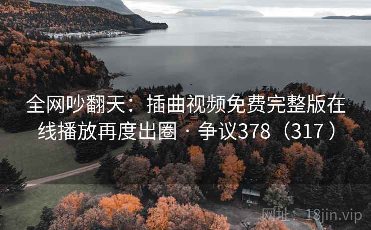 全网吵翻天：插曲视频免费完整版在线播放再度出圈 · 争议378（317 ）